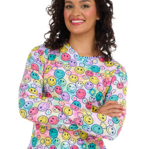 CAMISETA MANGA LARGA ESTAMPADA