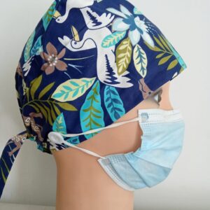 GORRO ESTAMPADO EN ALGODON
